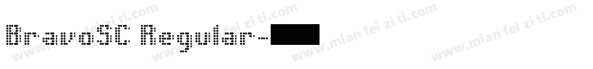 BravoSC Regular字体转换
